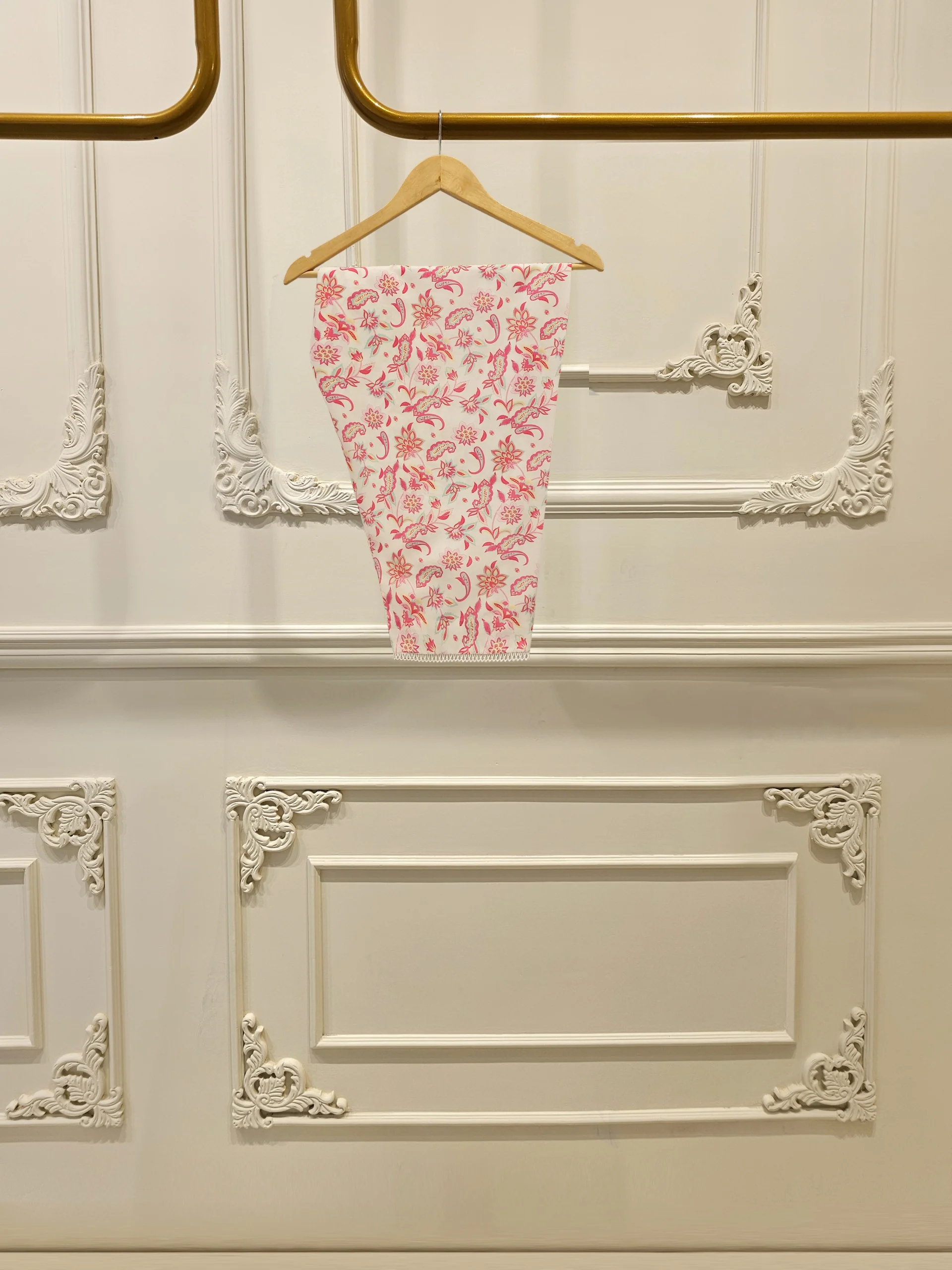 2 Piece - Digital Printed  Cambric Suit S113615 - Image 5