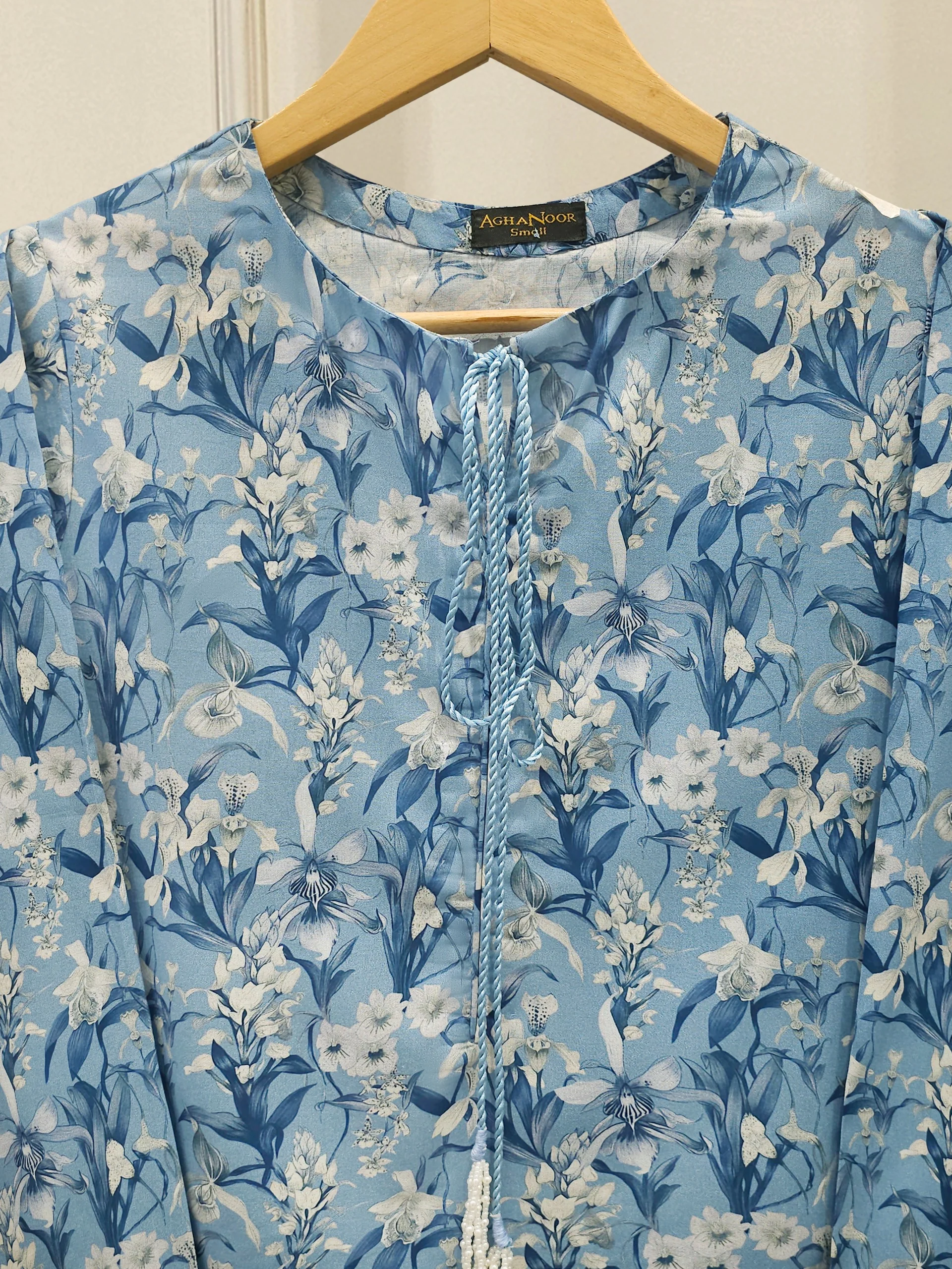 2 Piece - Digital Printed  Cambric Suit S113651 - Image 2