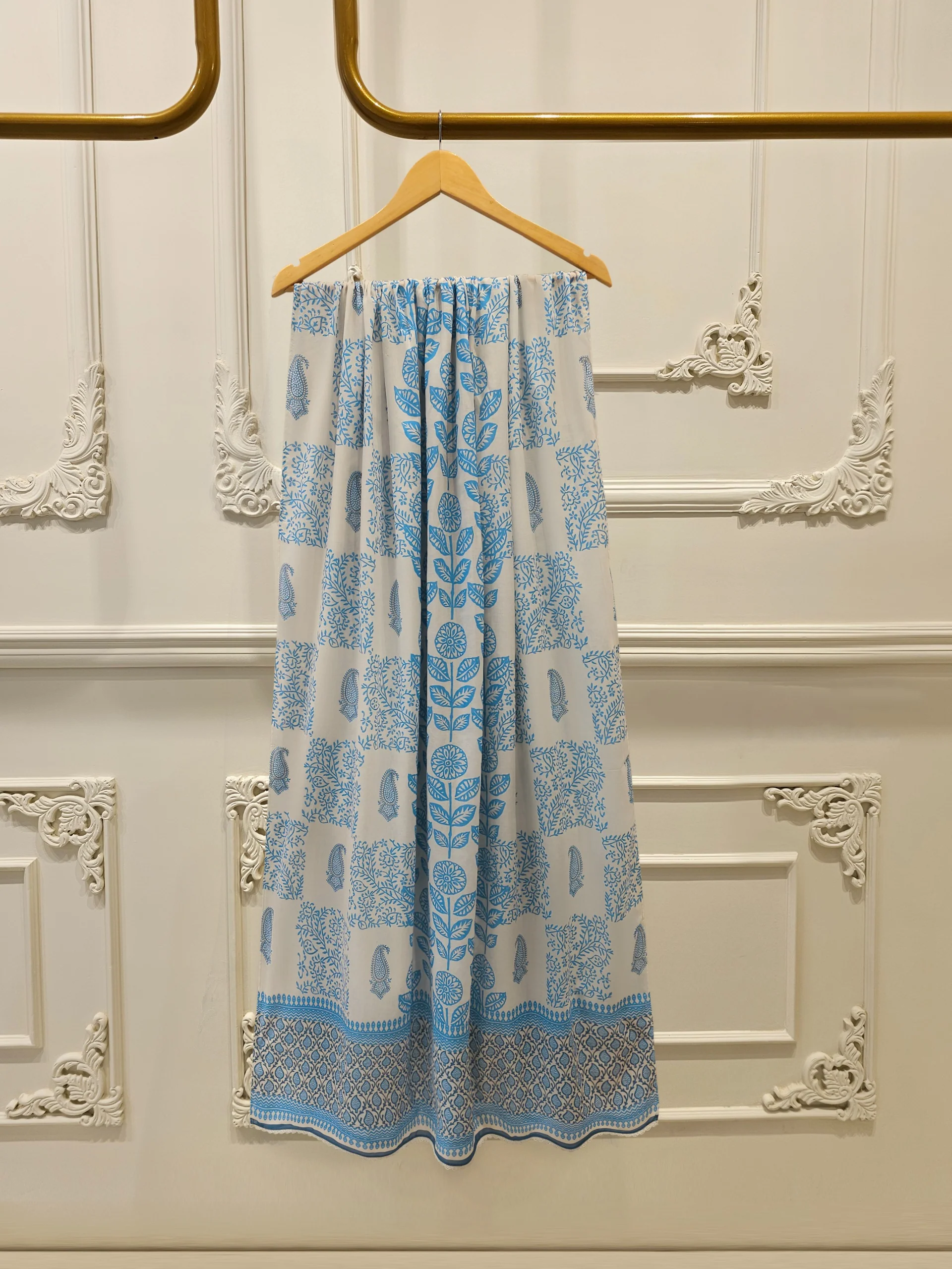 2 Piece - Digital Printed  Cambric Suit S113859 - Image 6