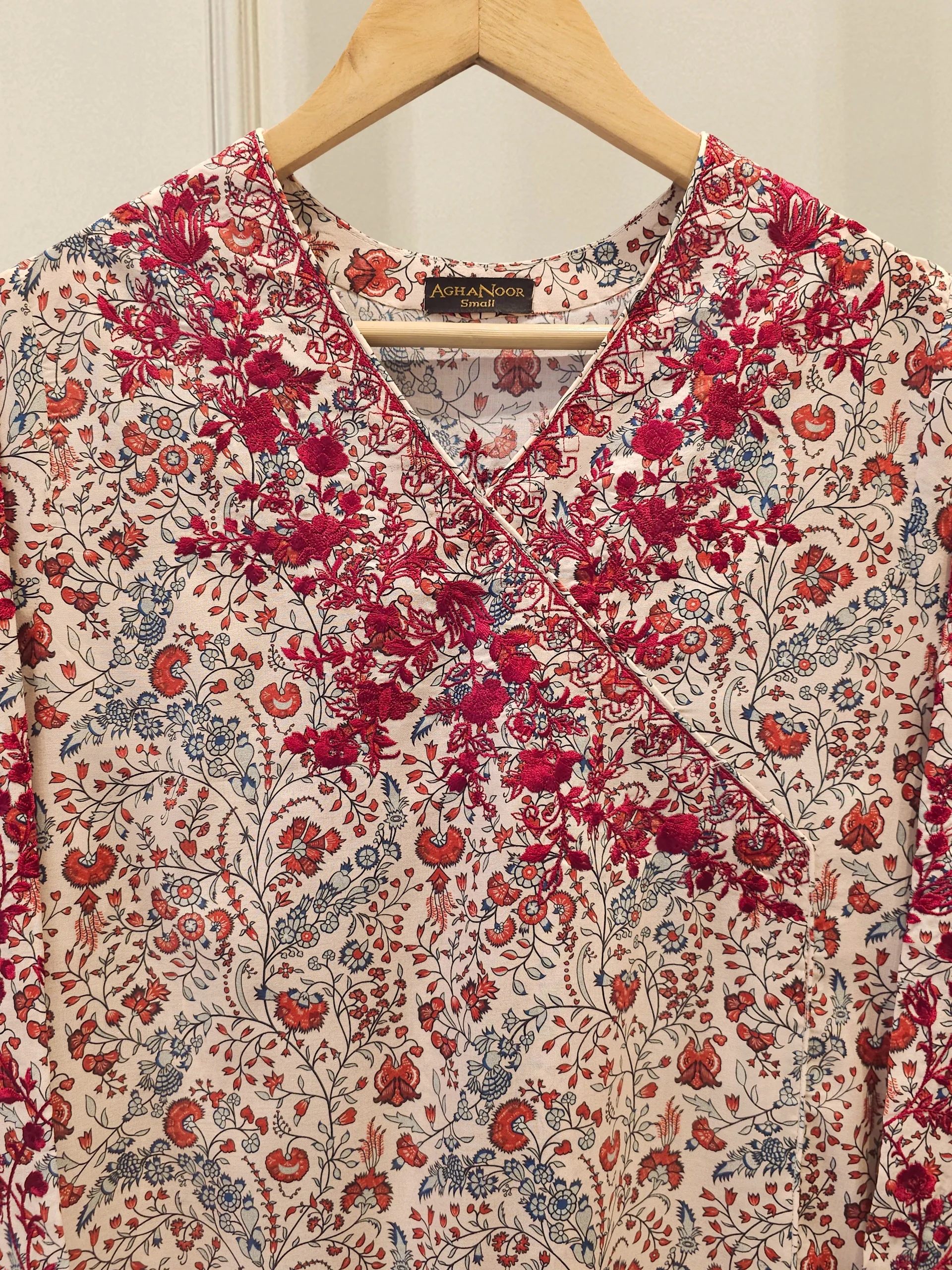 2 Piece - Digital Printed Lawn Suit S111921 - Image 2