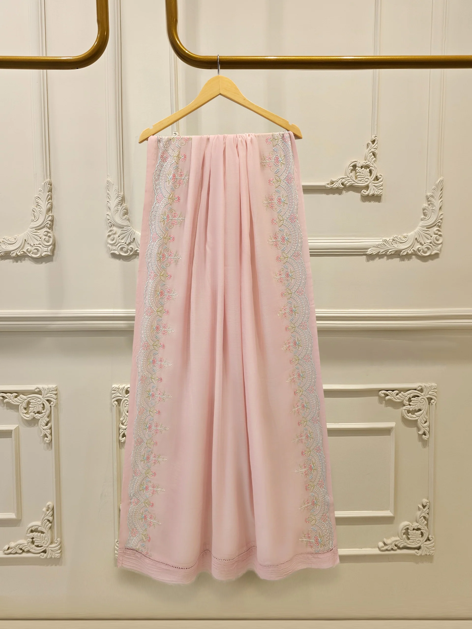 2 Piece - Embroidered Kora Cotton Suit  S114217 - Image 6