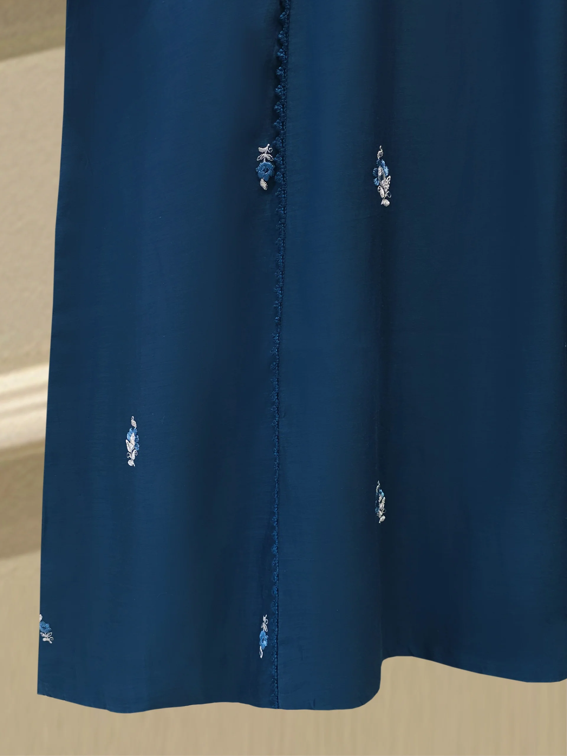 2 Piece - Embroidered Kora  Cotton Suit S114336 - Image 4