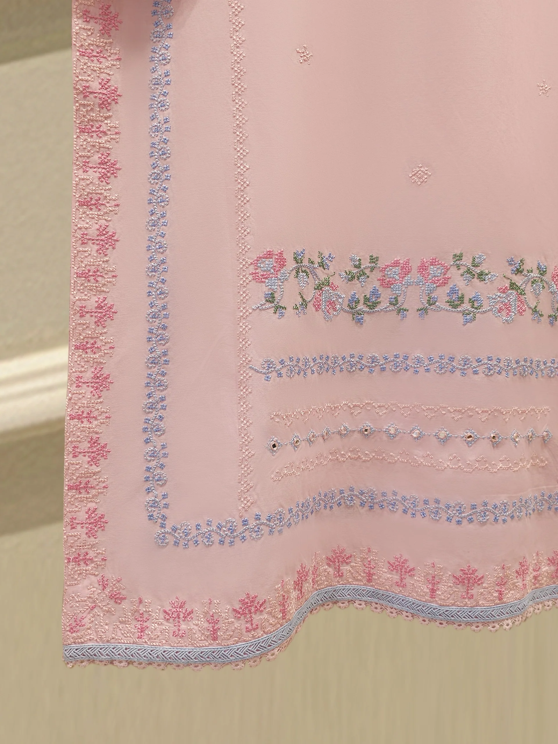 2 Piece - Embroidered Lawn Suit S111891 - Image 6