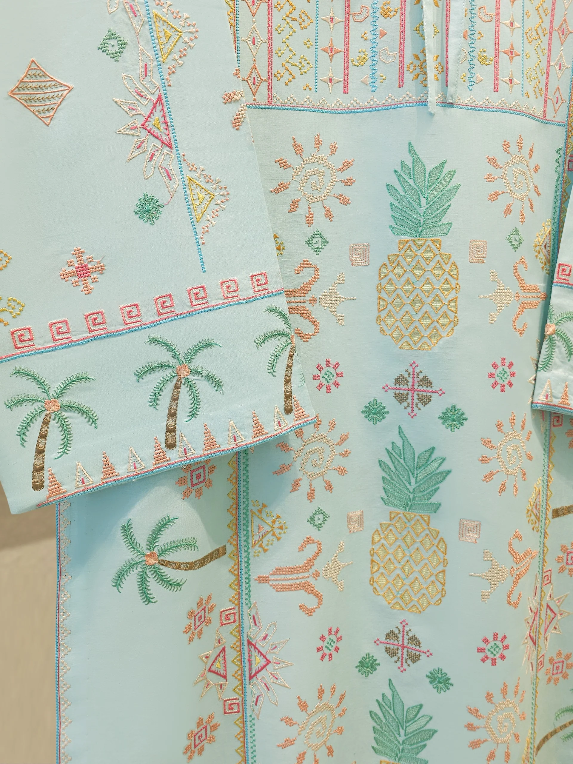 2 Piece - Embroidered Lawn Suit S112091 - Image 3