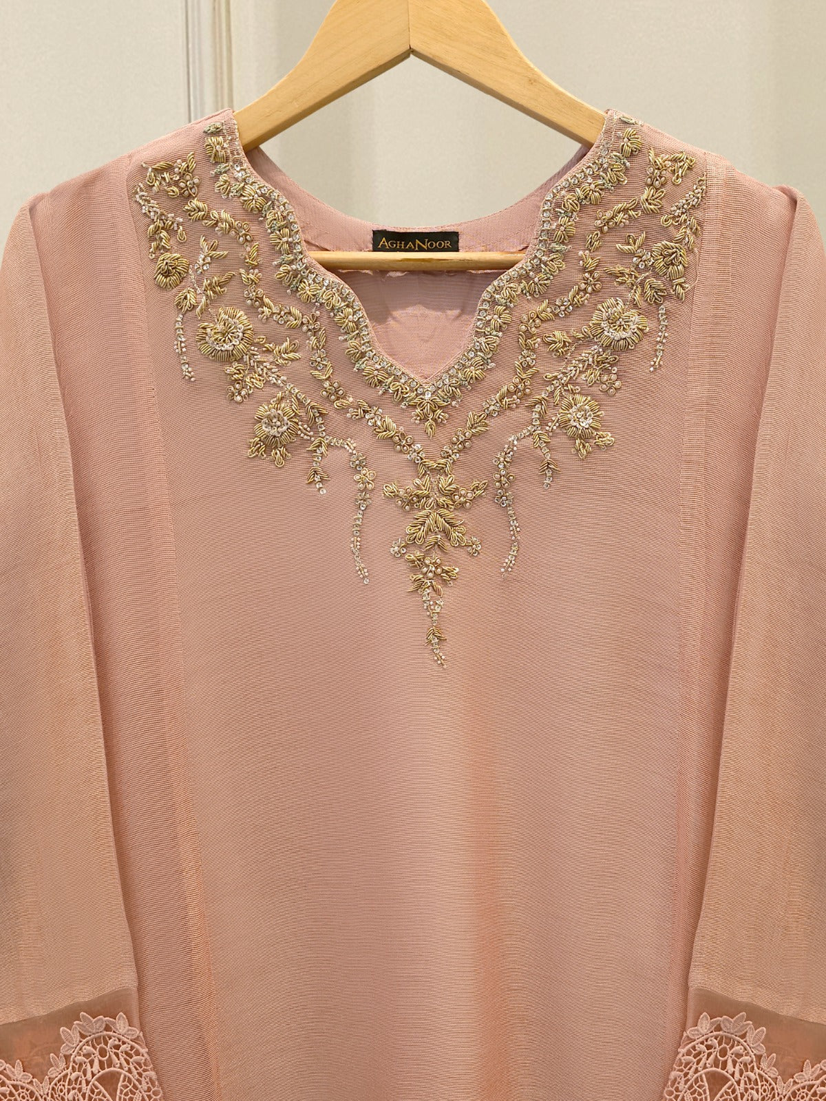Pure Embroidered Cotton Net Shirt S113812 - Image 2