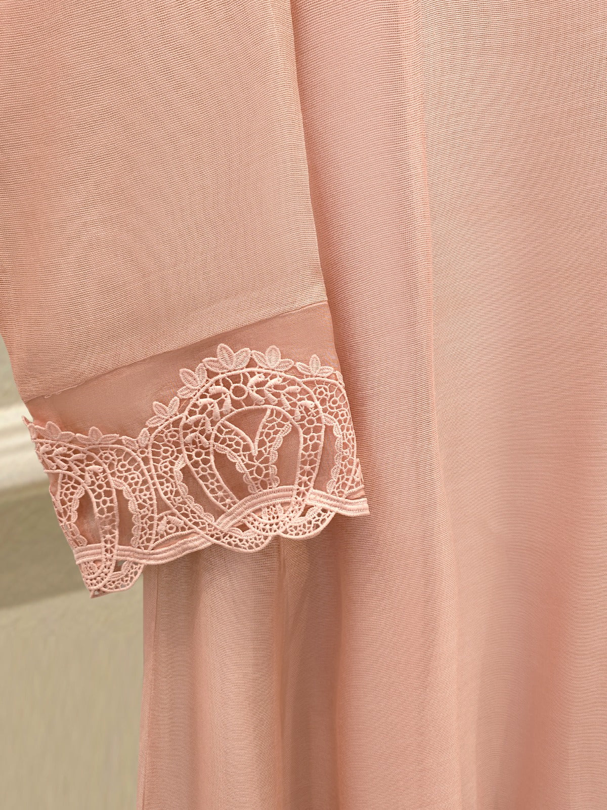 Pure Embroidered Cotton Net Shirt S113812 - Image 4
