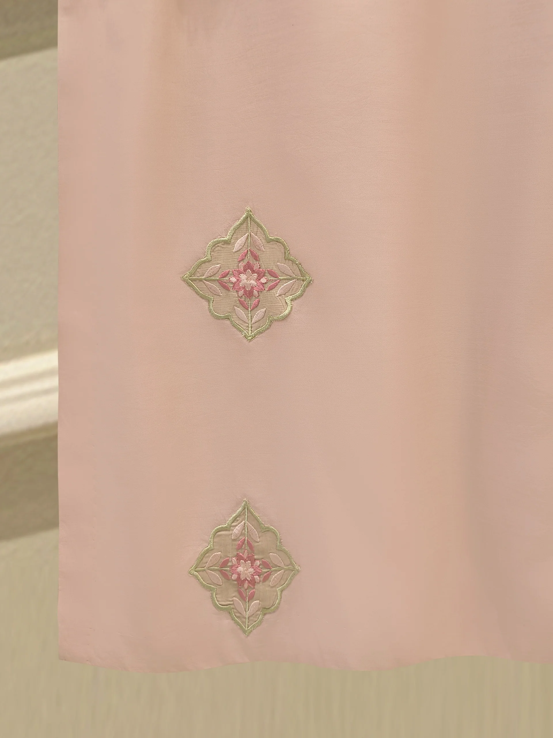 3 Piece - Pure Khaddi Silk Embroidered S114320 - Image 4