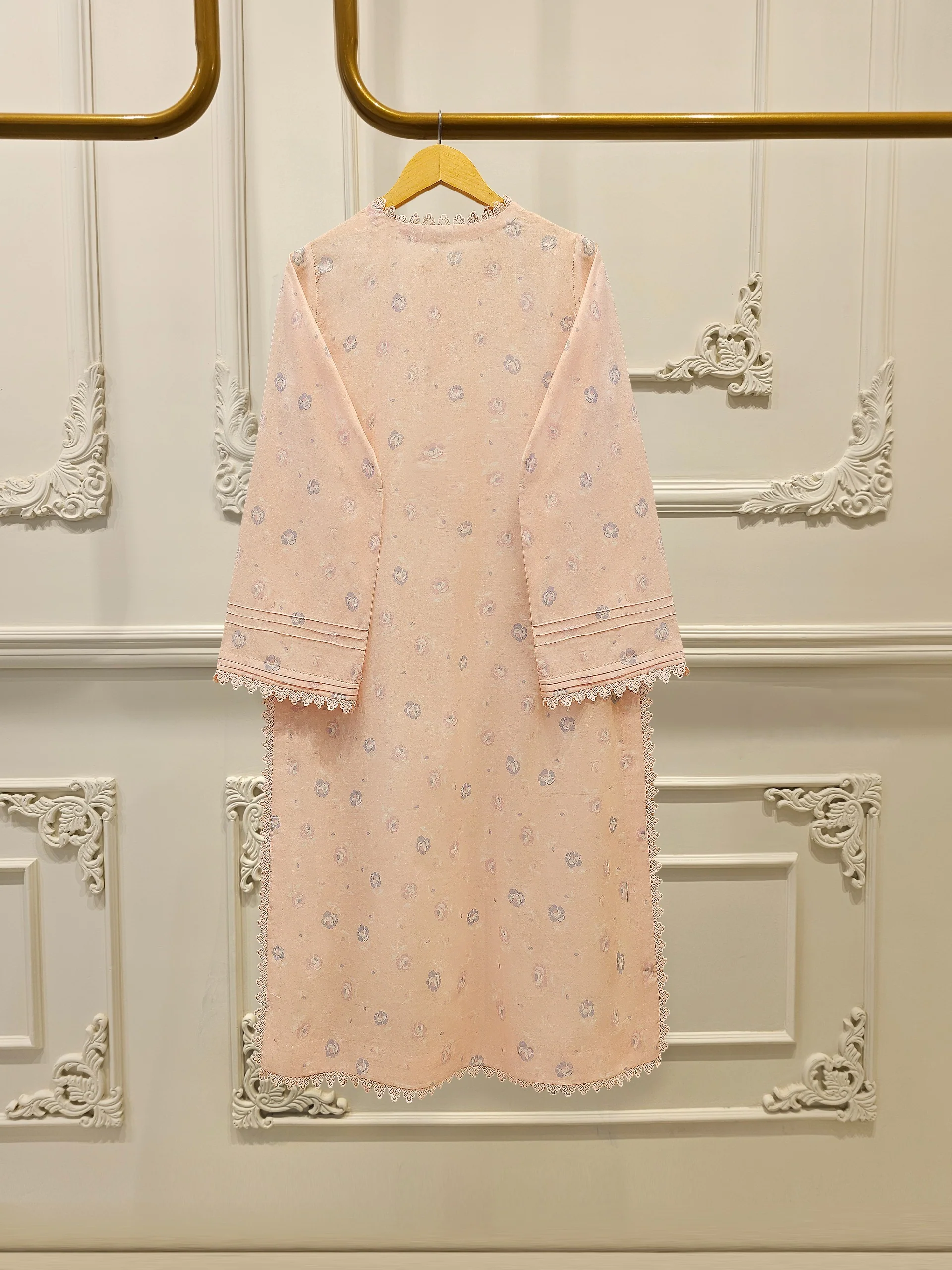 Digital Printed  Cambric Shirt S114141 - Image 5