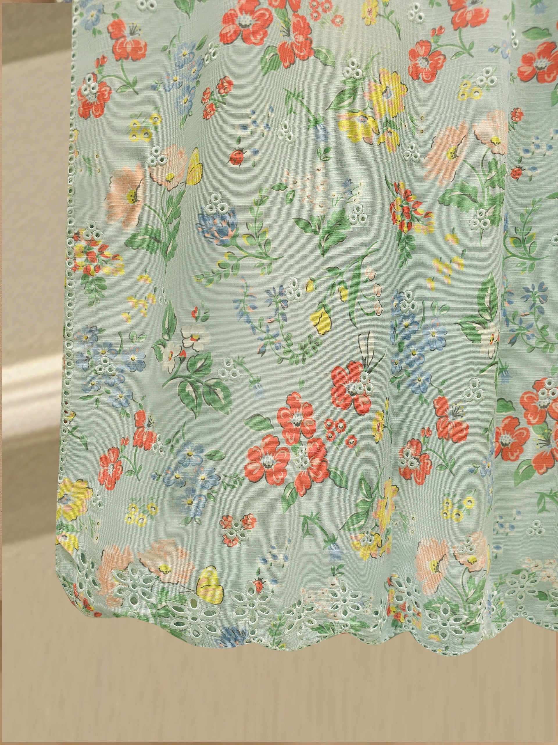 Digital Printed Embroidered  Khaddar Shirt S112865 - Image 4