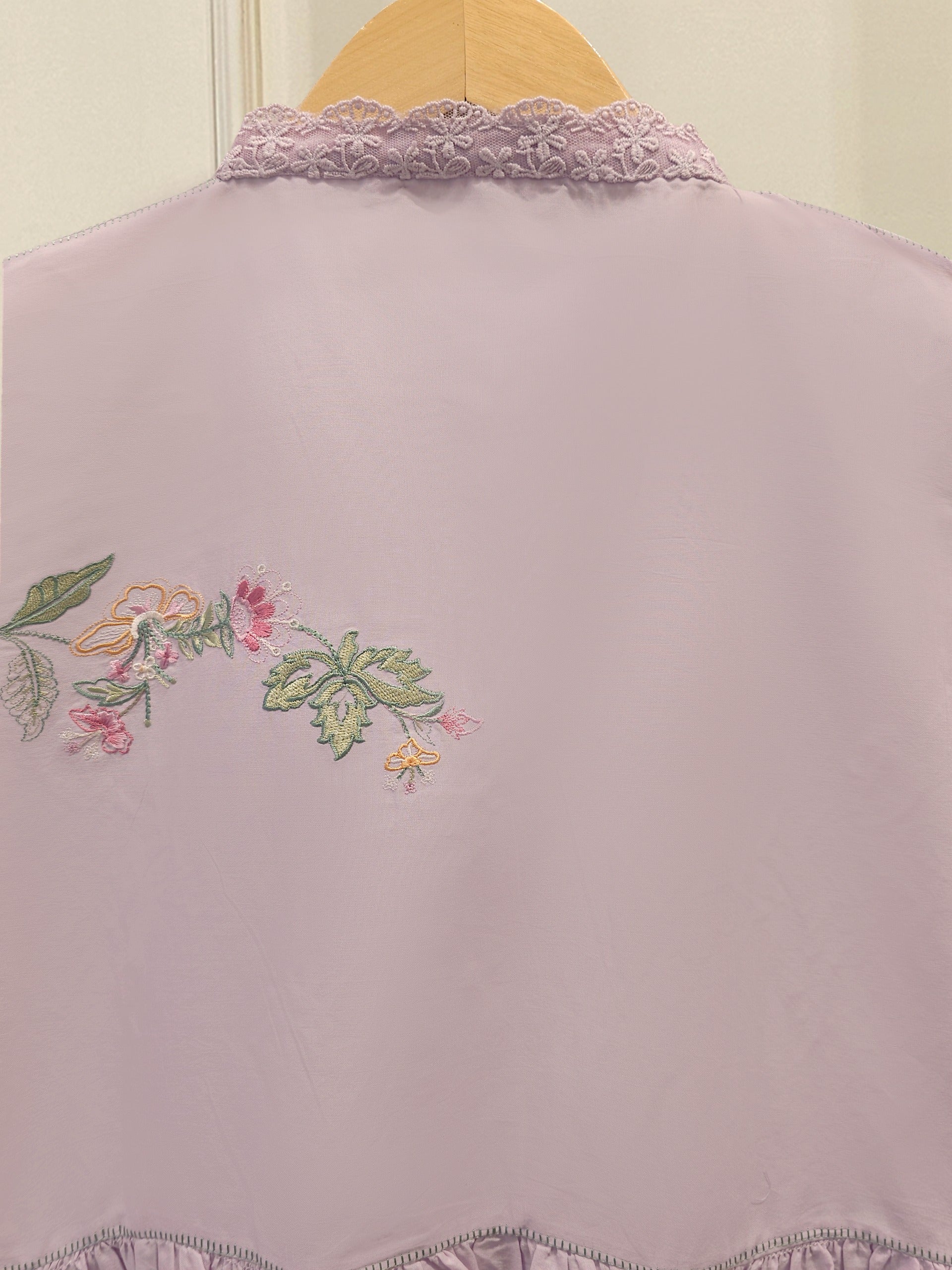 Embroidered Cambric Shirt WS00197 - Image 5
