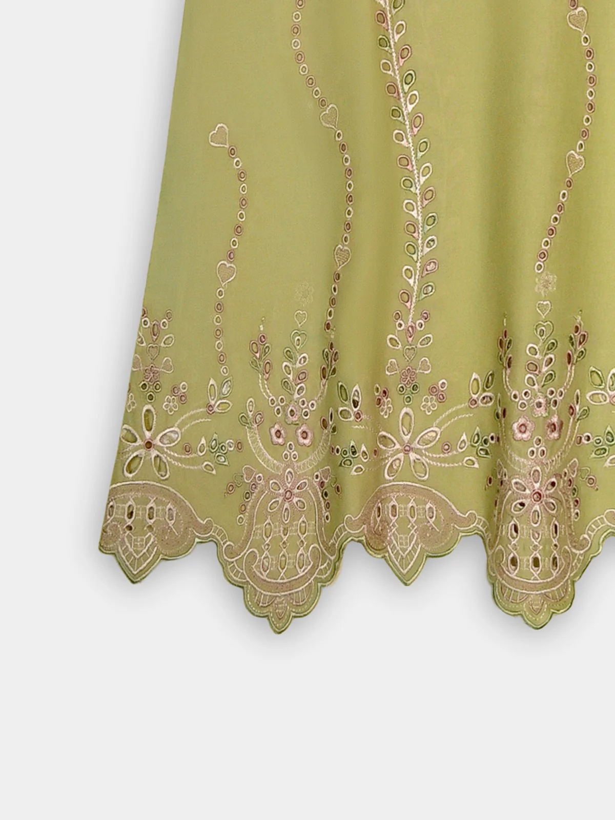 (Kid)  Embroidered Cambric Suit WS010B - Image 4