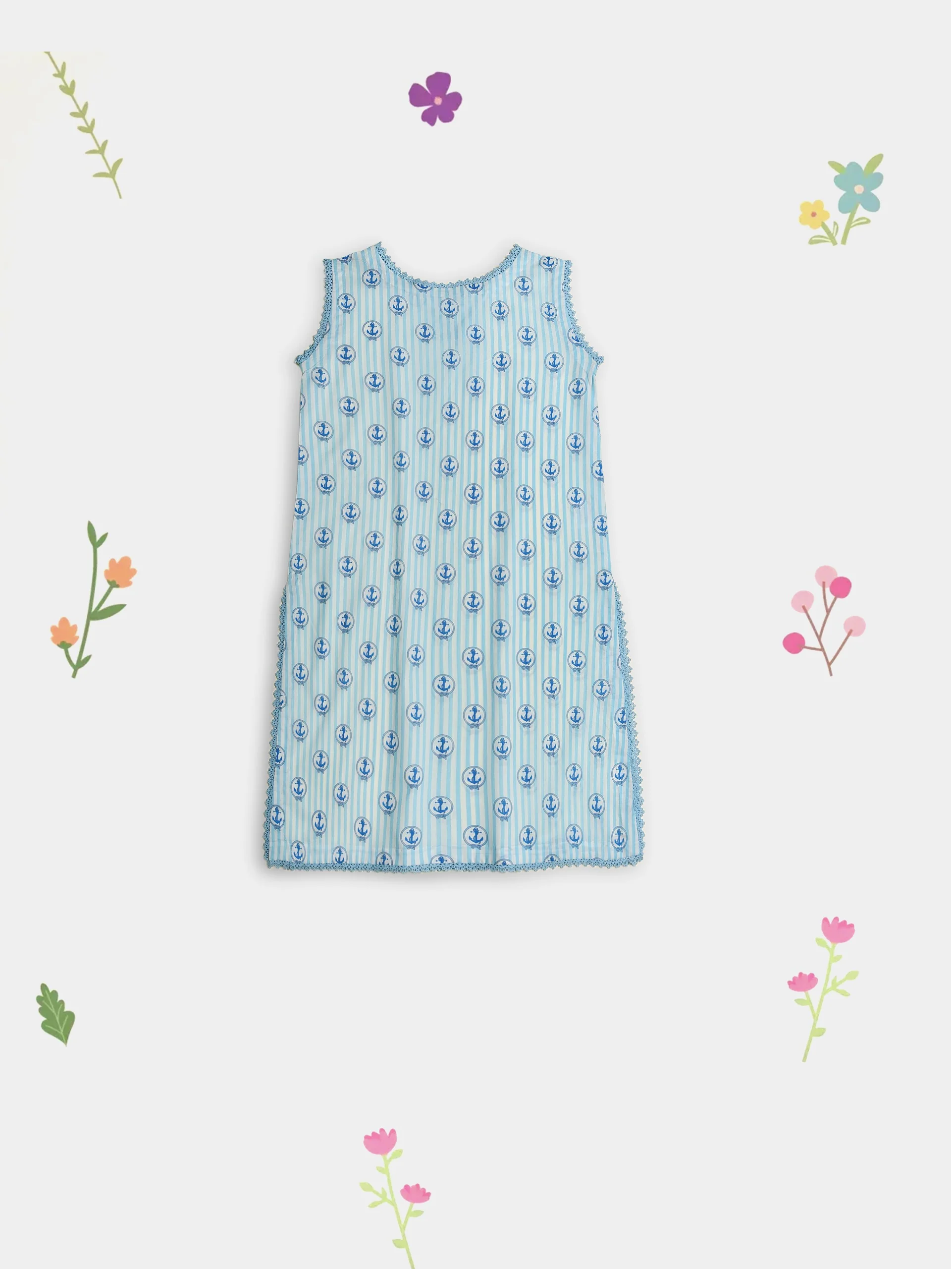 (Kids) - 2 Piece Digital Printed Lawn Suit KD-100 - Image 3
