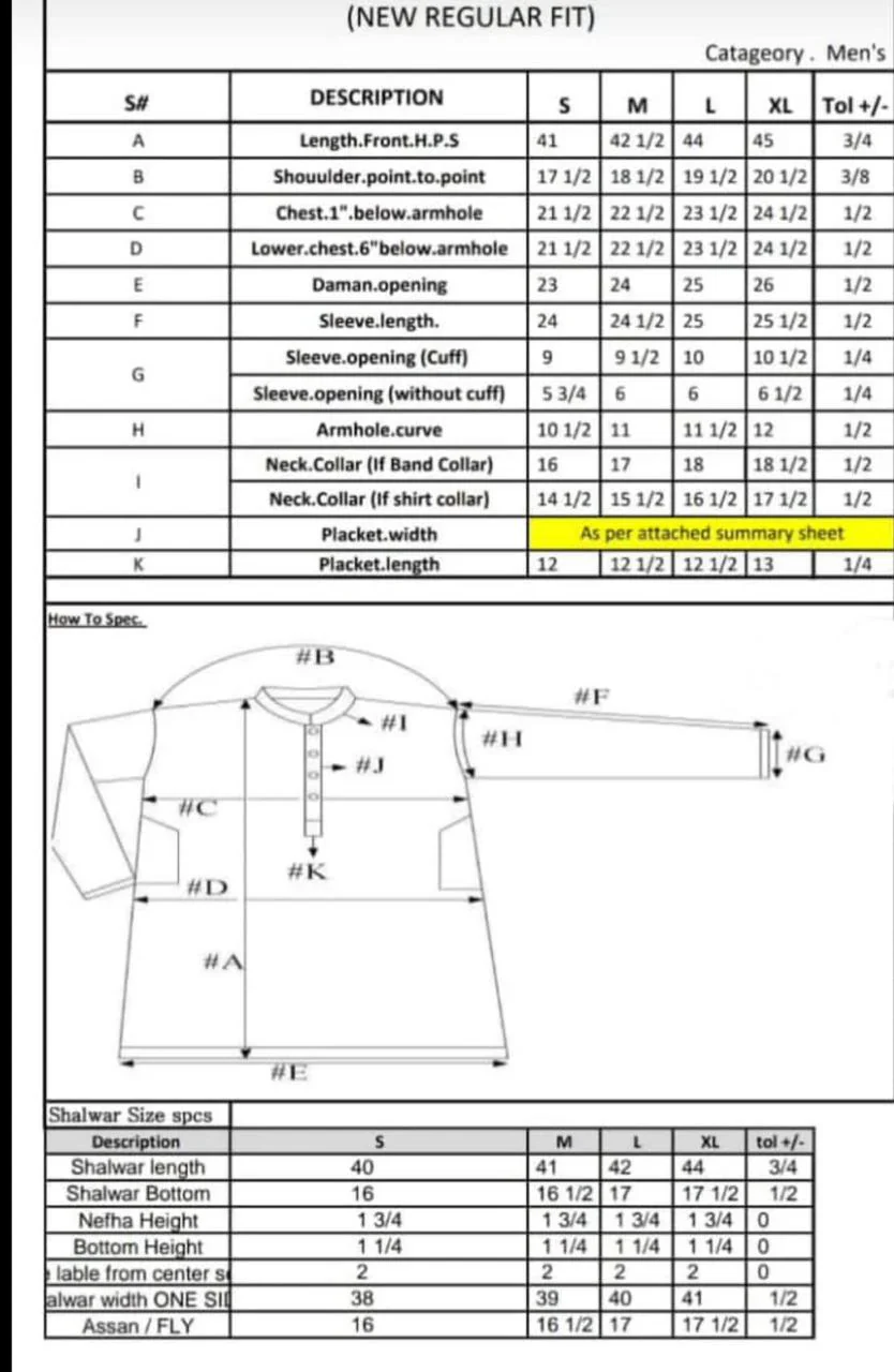 Premium Cotton Suit MW00024 - Image 4