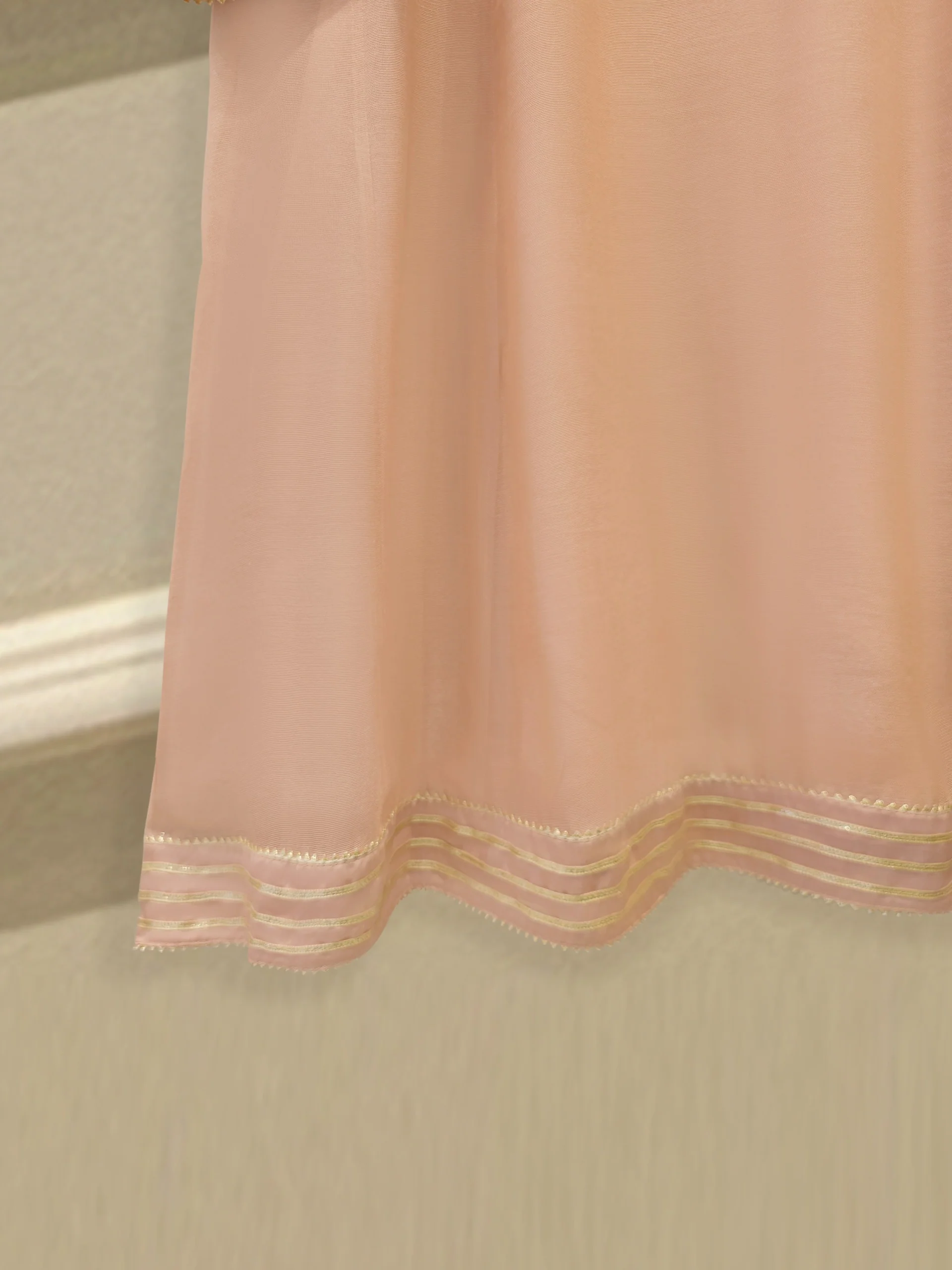 Pure Embroidered Cotton Net Shirt S114053 - Image 4
