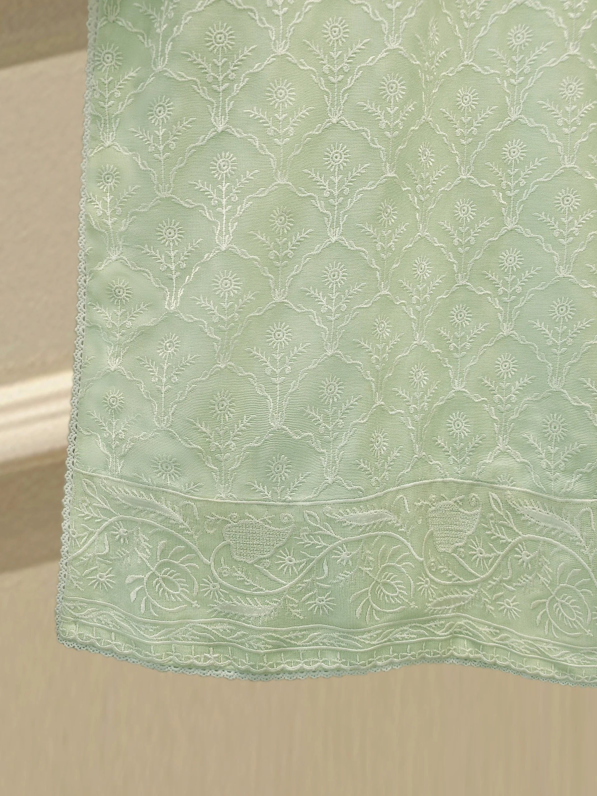 (Unstitched) 3 Piece - Pure Embroidered Cotton Net Suit S113612 - Image 5